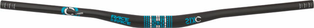 RaceFace SixC Riser Carbon Handlebar: 31.8 x 785mm 3/4″ Rise Turquoise