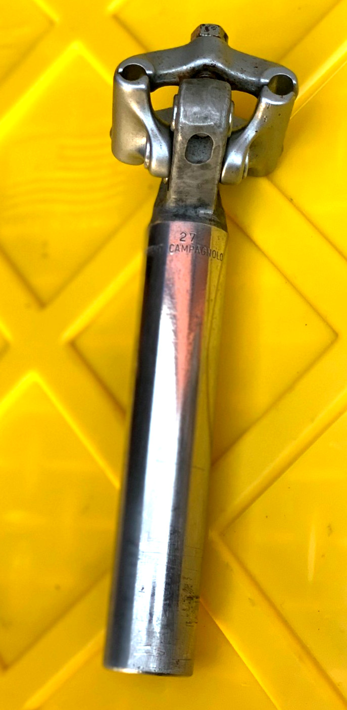 Vintage CAMPAGNOLO NUOVO RECORD #1044 Seatpost 27.0 X 130mm