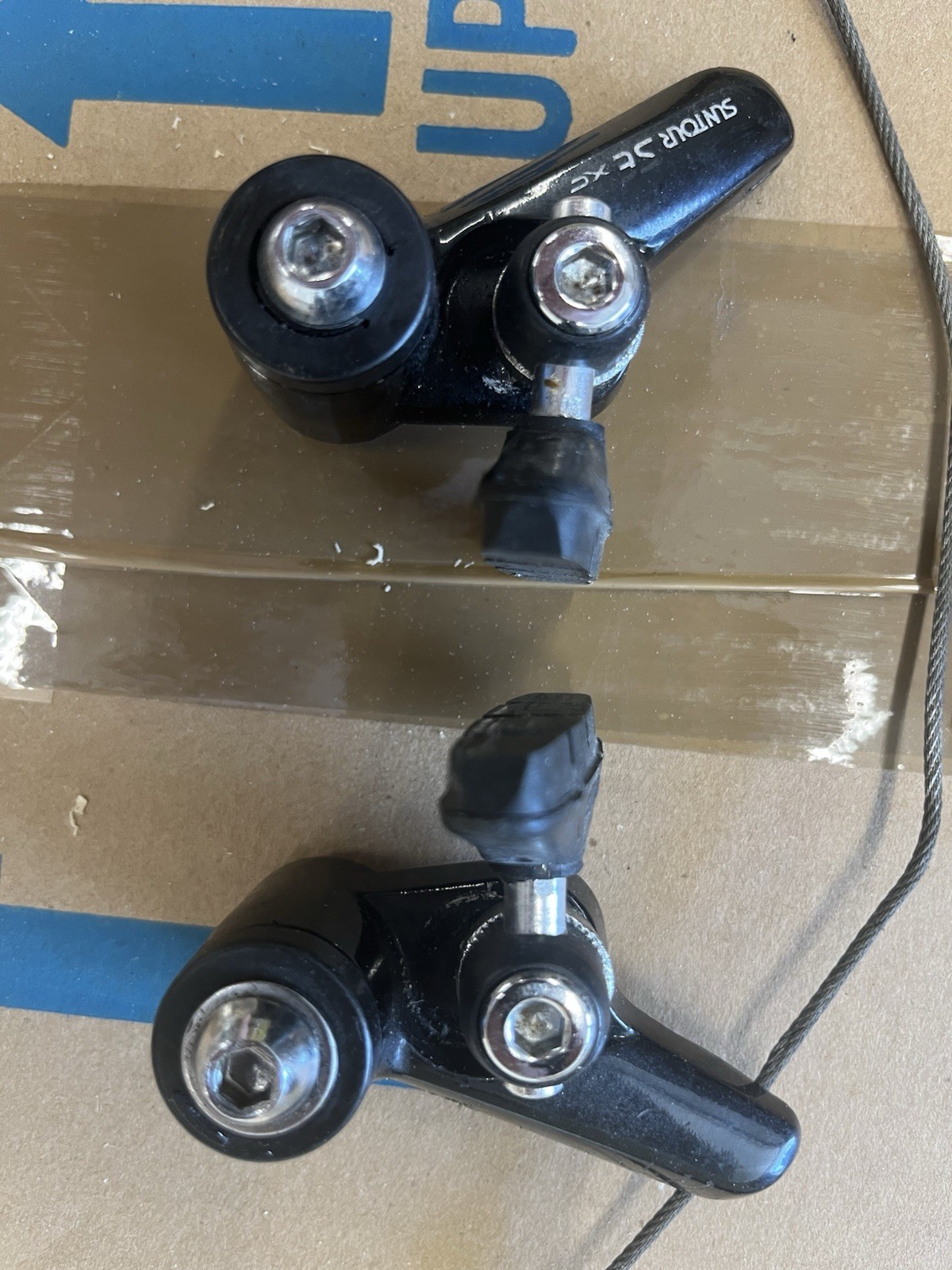 Suntour XC Front & Rear Cantilever Brake Set Pedersen self energizing