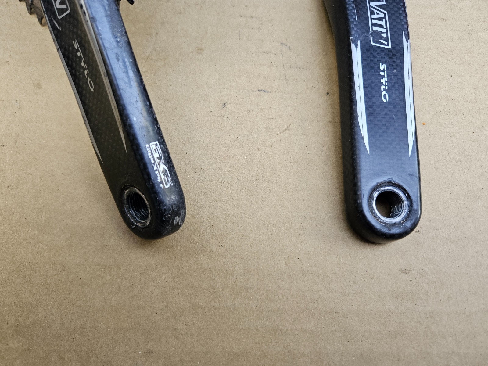 Truvativ Stylo Carbon Fiber Triple Mountain Bike Crankset 175mm 44/32/22 GXP