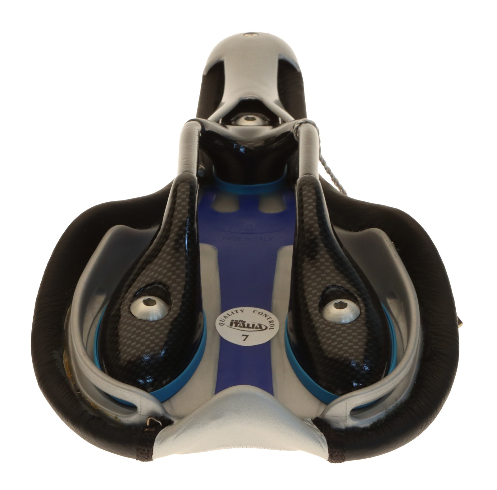 Selle Italia ProLink Saddle Manganese Rails Black Smooth Leather NIB NOS NEW