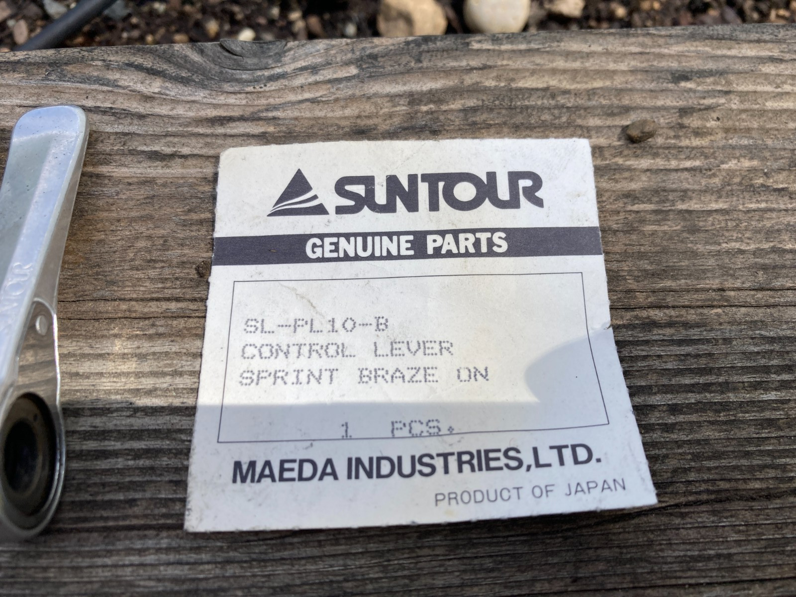 Suntour SL-PL10-B Sprint Braze on Shifter Power Ratchet VGC