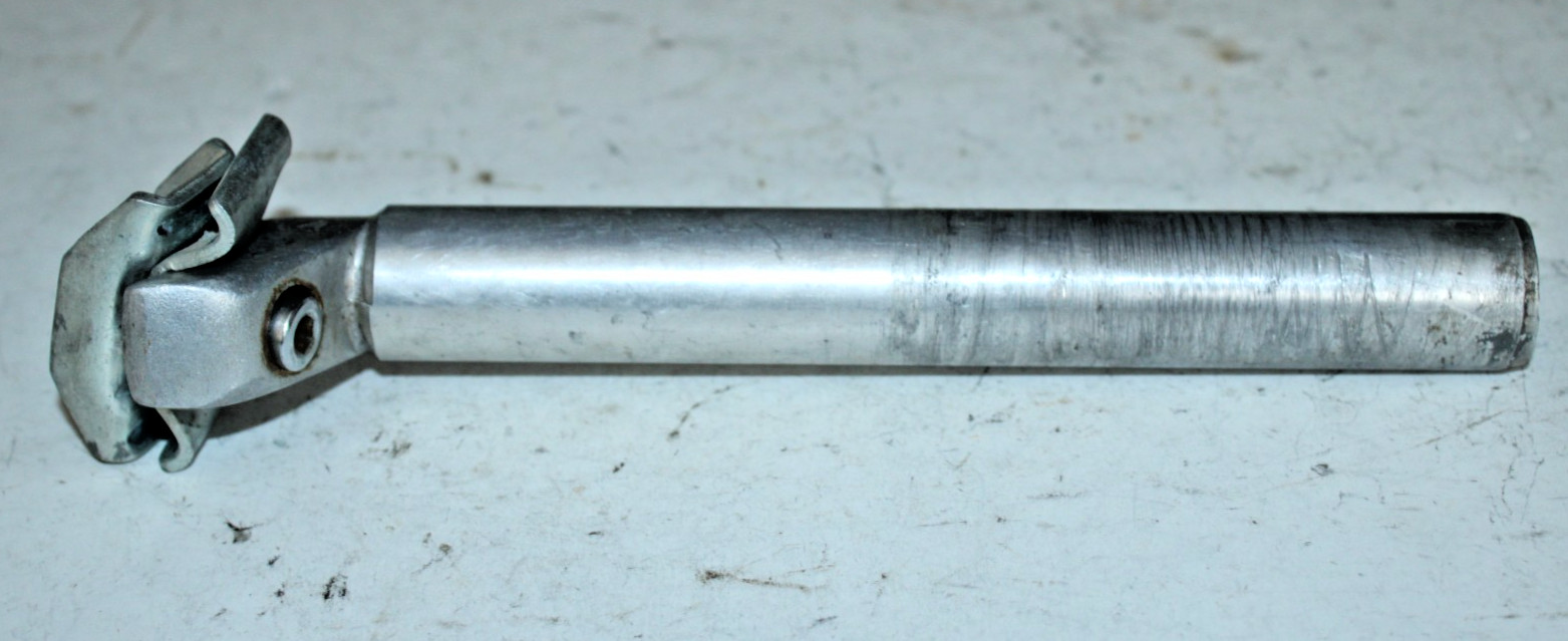 Seat Post Seattube 230/27.2mm 25mm Offset Silver Touring Road MTB Commuter Cafe~