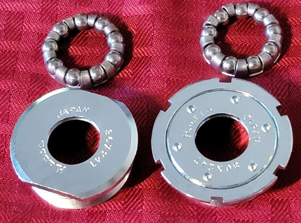 Hatta Bottom Bracket Cups -36x24T (Ita) With Bearings Vintage & NOS