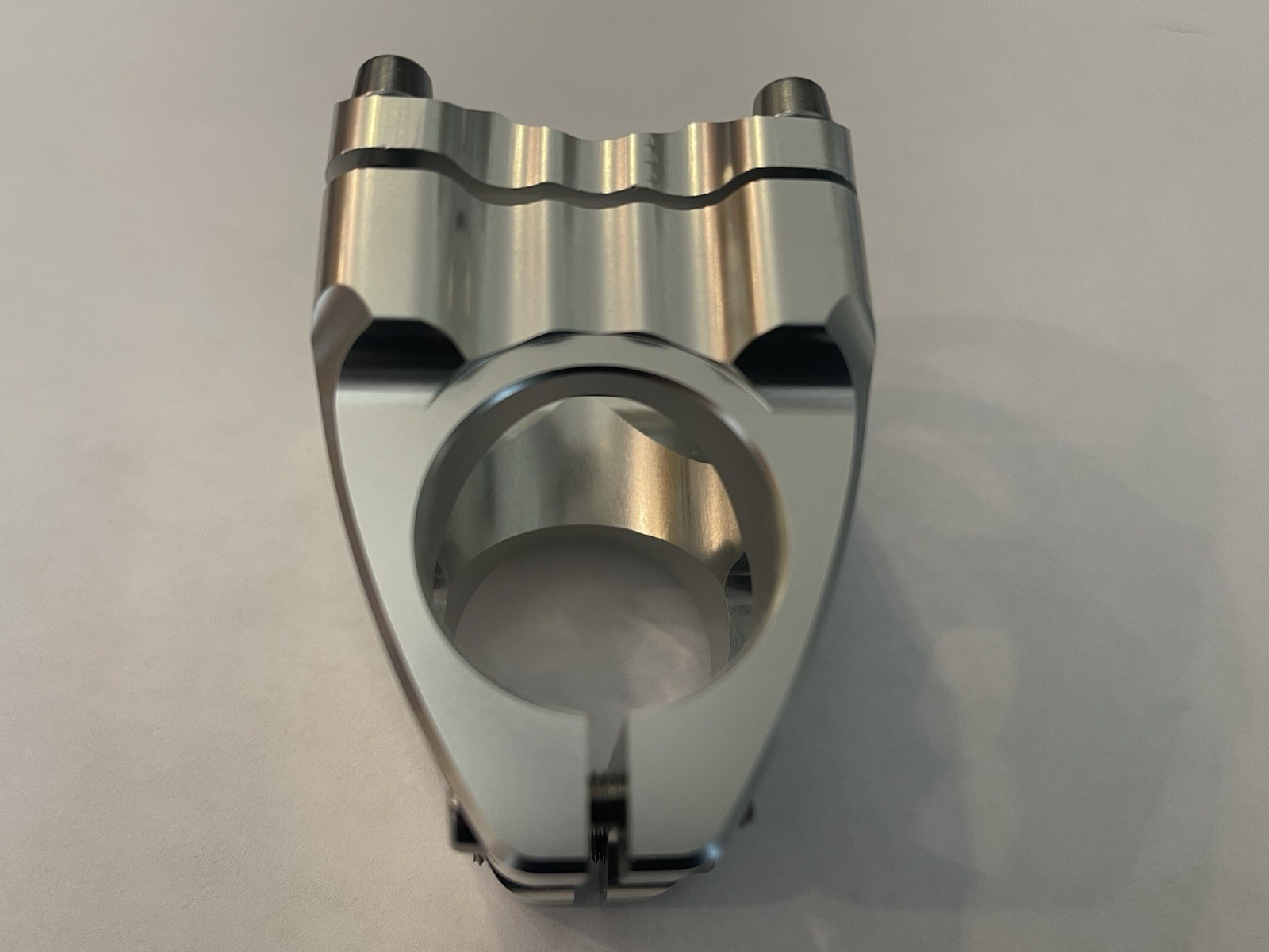 Turnbull CNC’d Billet MTB Stem 31.8MM/35MM 0° Silver Heavy Duty