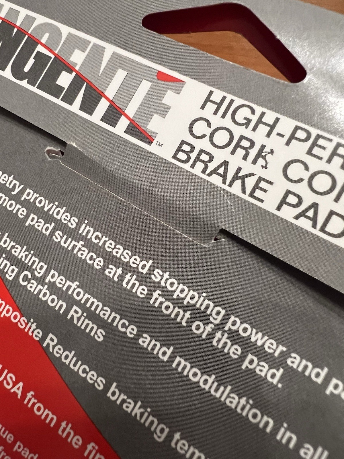 NEW! Zipp Speed Weaponry High-Performance Composite Cork Brake Pads – Campagnolo