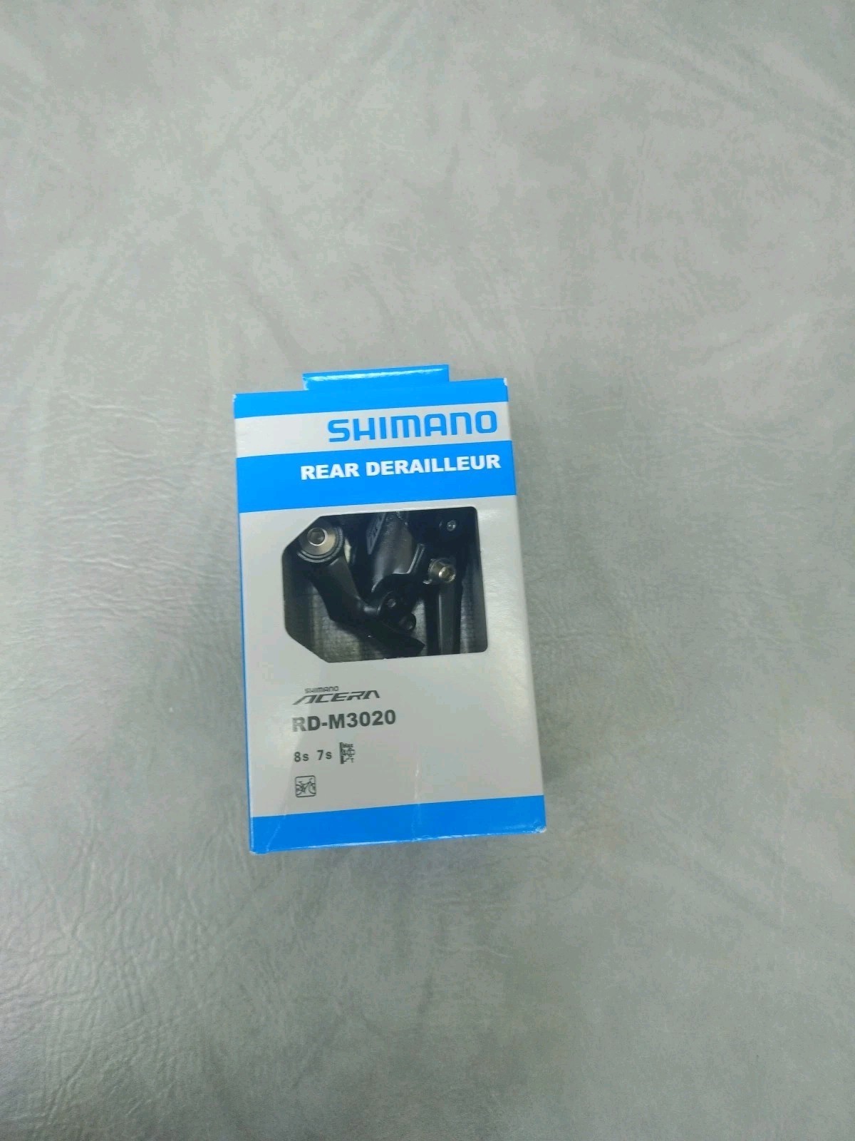 Shimano Acera RD-M3020 Rear Derailleur 8 Speed Long Cage MTB Black Hanger New