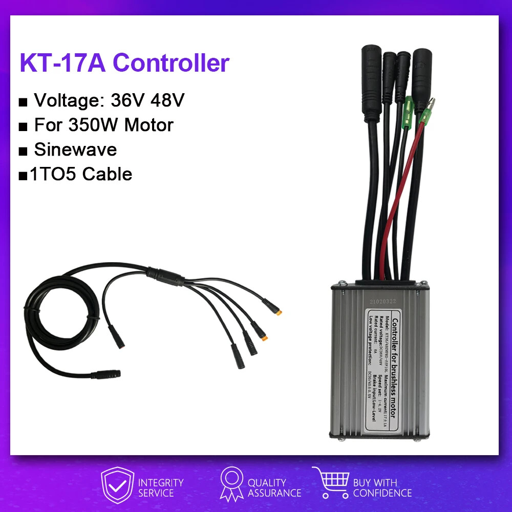 Brushless Motor Controller for E-bike 15A-50A 250W-3000W Wheel Motor Controller