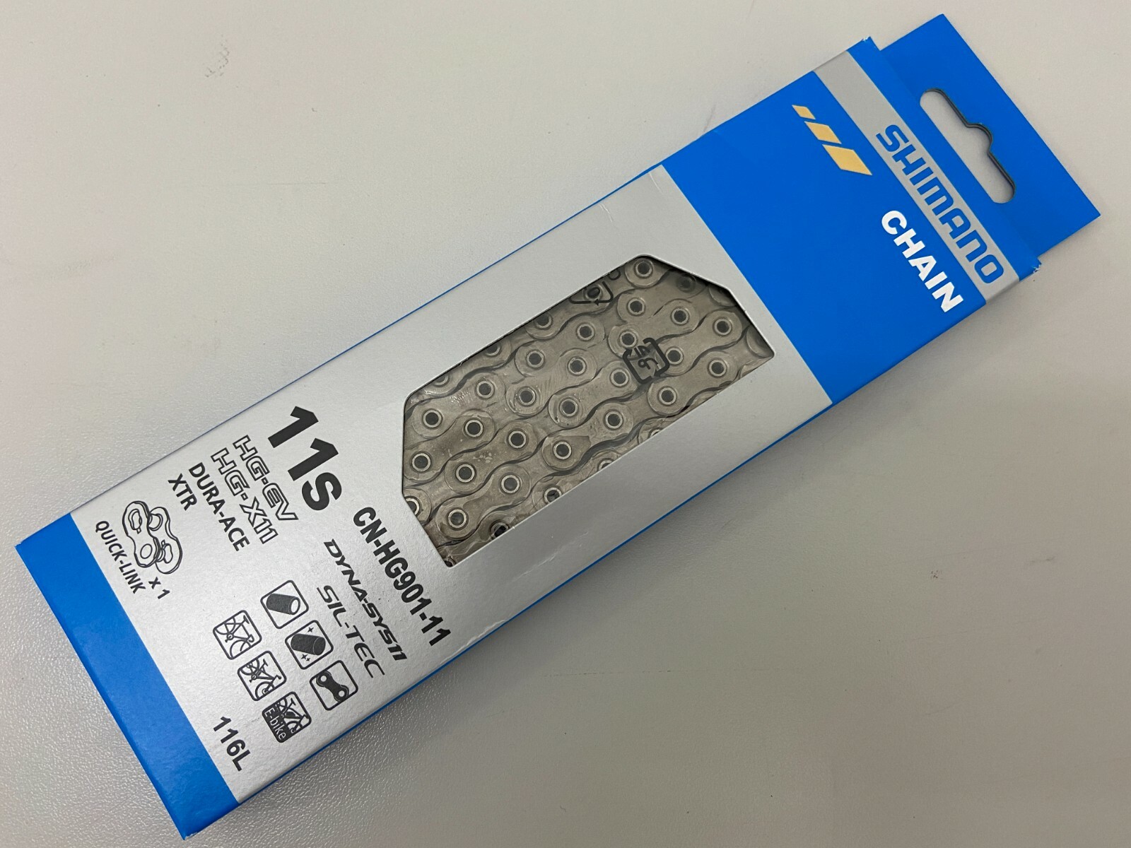 Shimano Dura-Ace/XTR CN-HG901-11 HG901 11speed Bicycle Chain(116-Link)