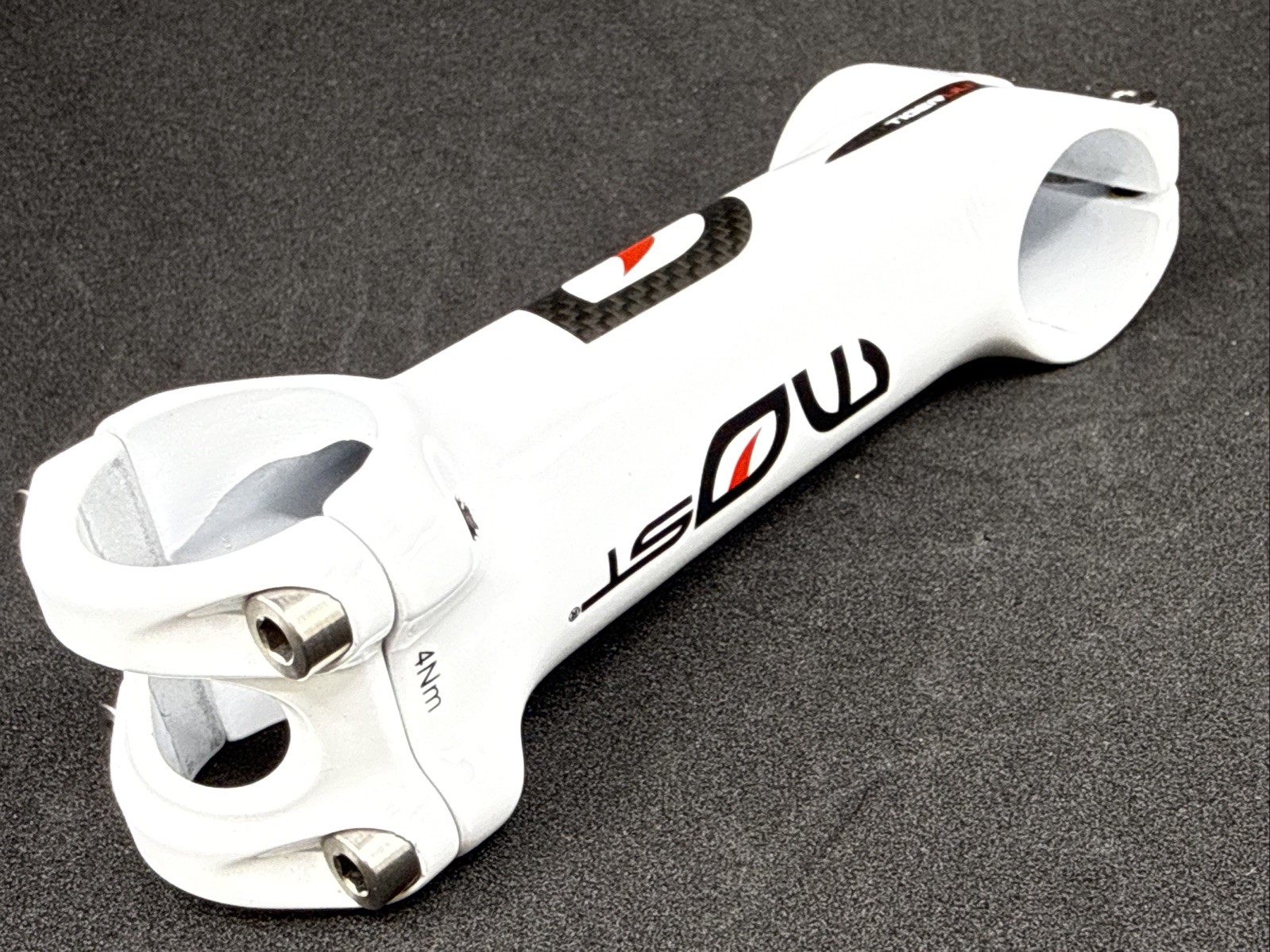 Pinarello MOST Tiger Ultra 120mm 31.8mm Clamp Carbon Fiber 1-1/8″ Stem -6°