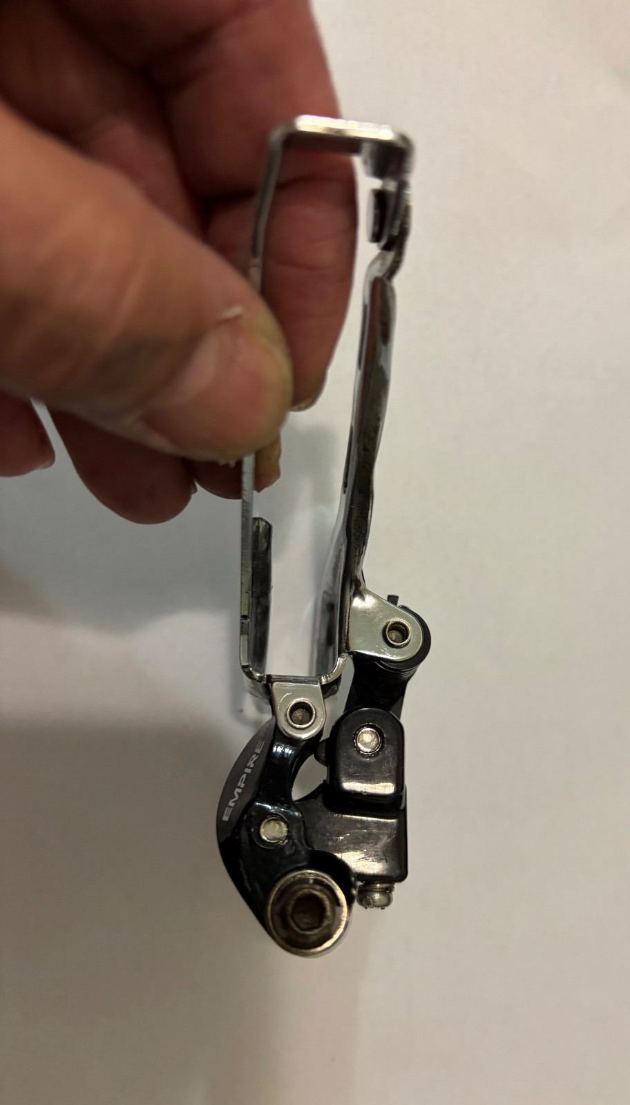 Sensah Empire Pro, 2x12S, Front Derailleur, Top Pull, Braze-On Mount
