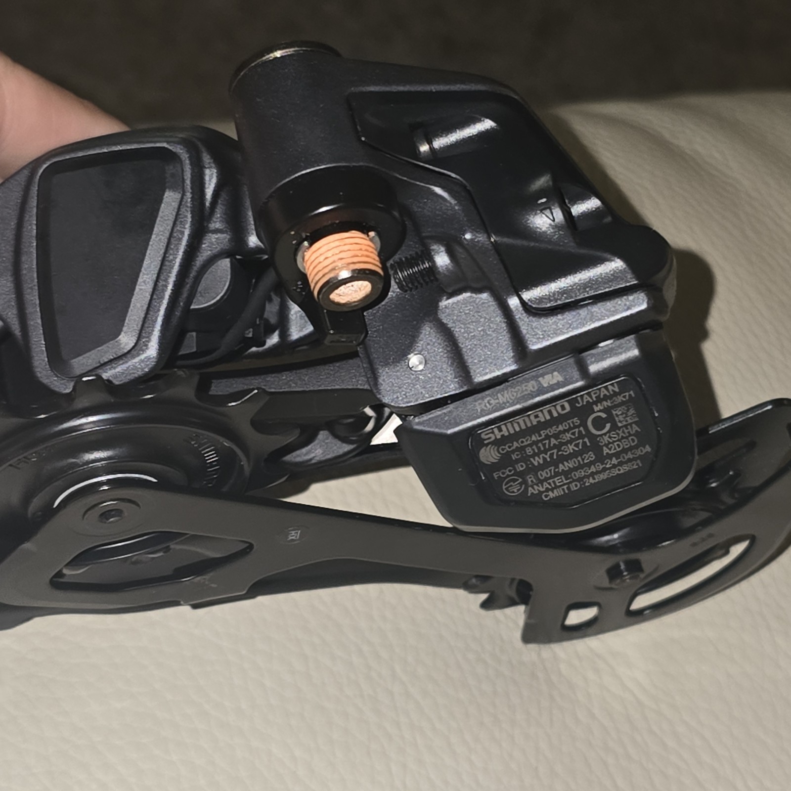 Shimano Deore RD-M6250-SGS Di2 Wireless Rear Derailleur 12-Speed Long Cage