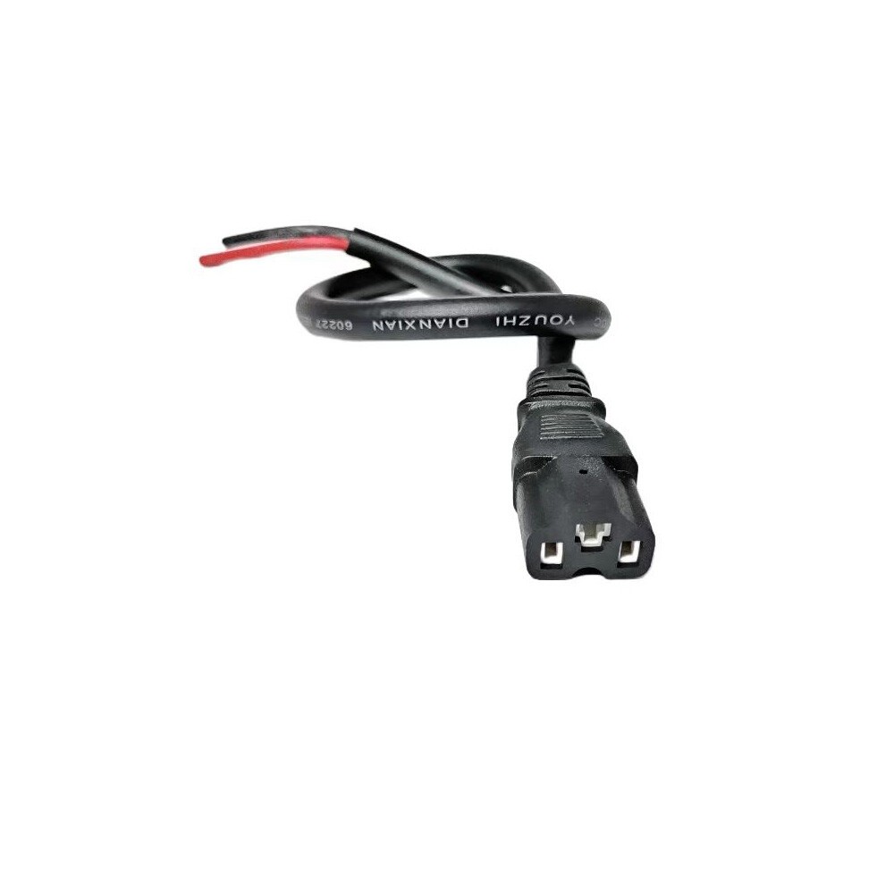 Electric Bike Battery Charging Socket Male / Female plug Battery Charger cable