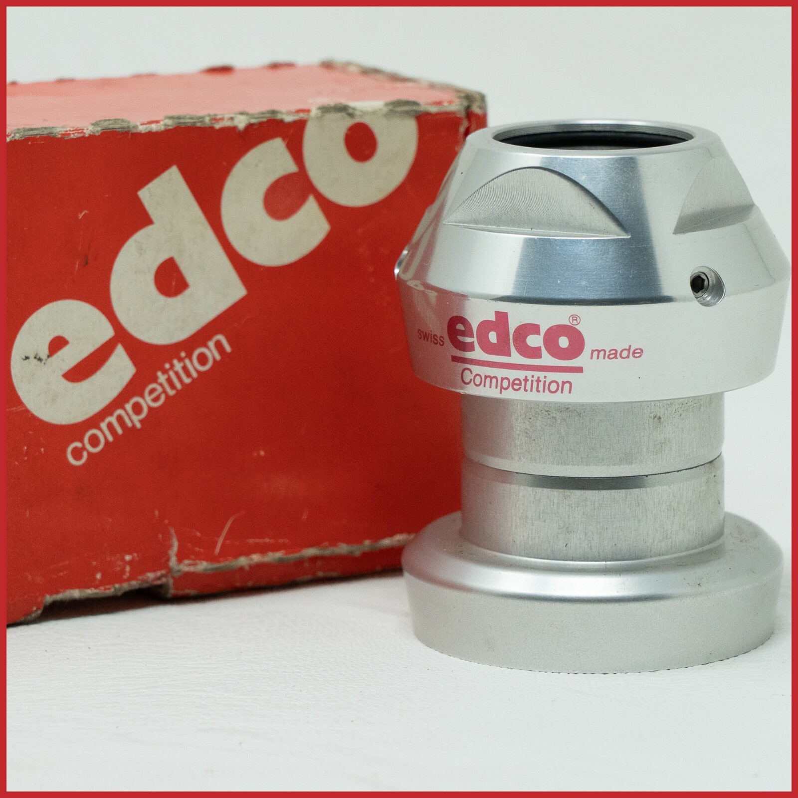 NOS EDCO COMPETITION HEADSET 1+1/8 INCH VINTAGE THREADED THREAD OLD NEW 67801