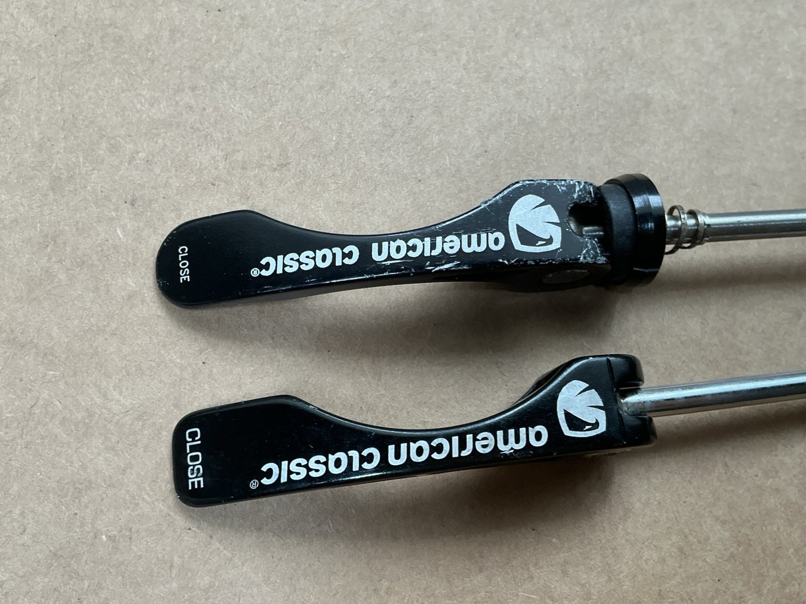 American Classic Titanium Front Quick-Release Skewer +Extra Road/MTB