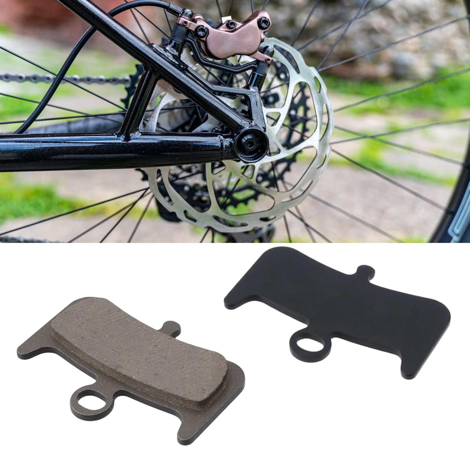 The Lord of the Tools 2 Pair Resin Sintered Metal Brake Pads Compatible with …