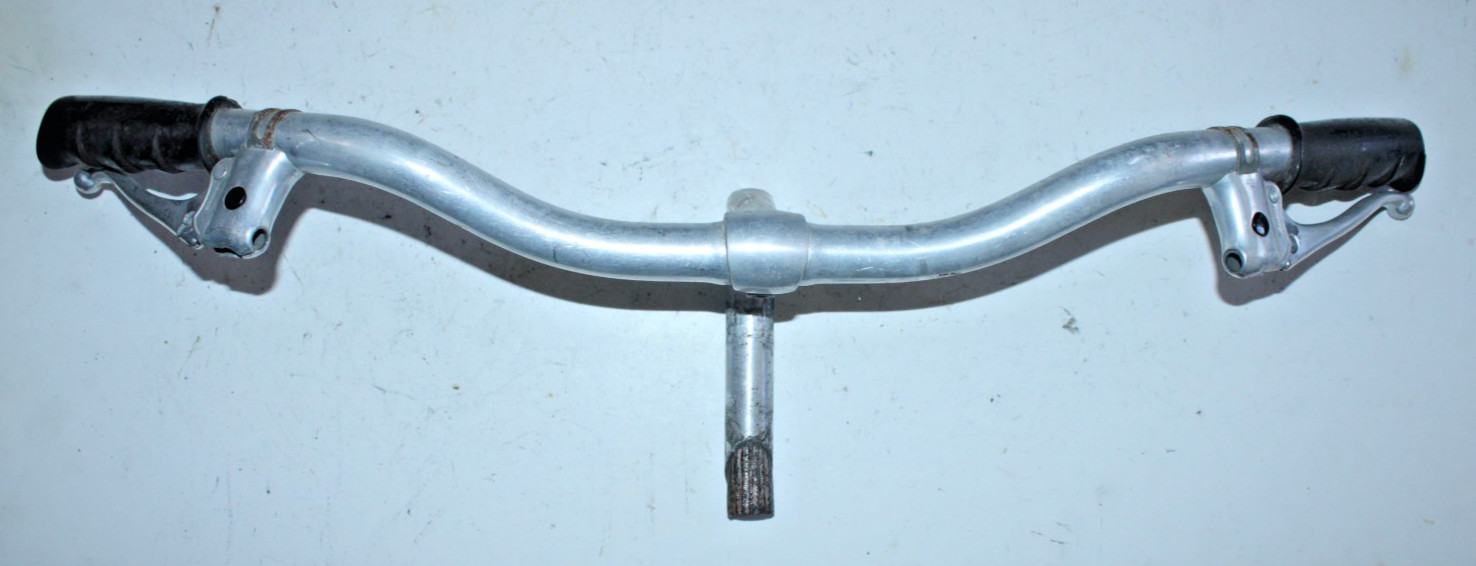 2″ Riser Bar Handlebar 62cm 1″ Qtuill Stem 85mm -17° 25.4mm Silver Brake Levers~