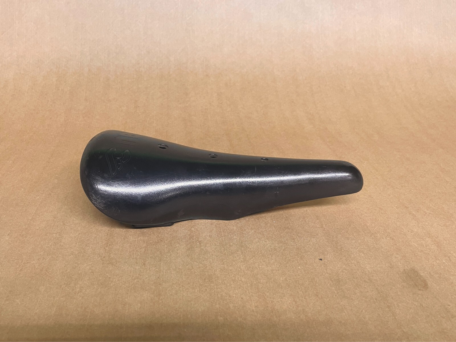 Black Cinelli Unicanitor plastic technopolymer saddle 130mm x 275mm