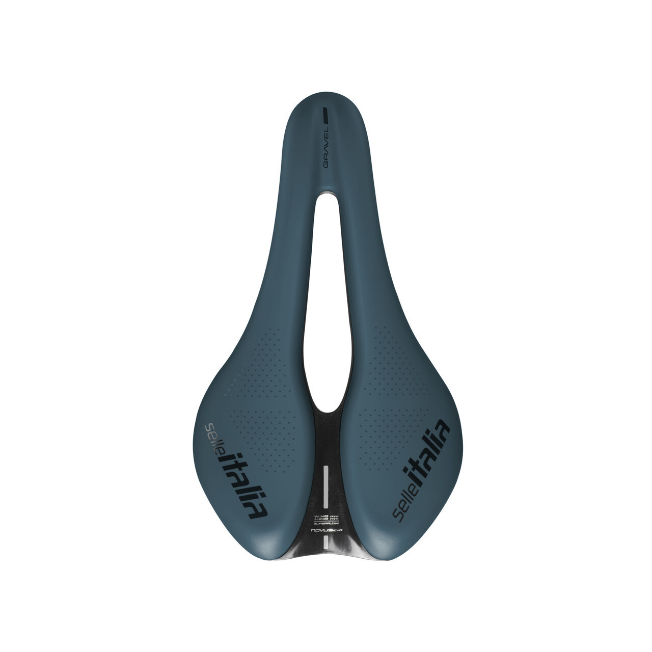 Selle Italia Novus Boost Evo L3 Gravel TM Superflow Saddle (Blue Granite)