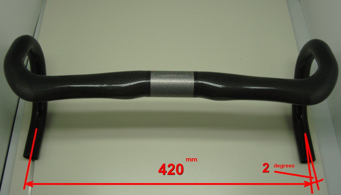 Road Bike Full Carbon Handlebar 31.8m 215g durable AHB05 420mm/440mm/460mm USA