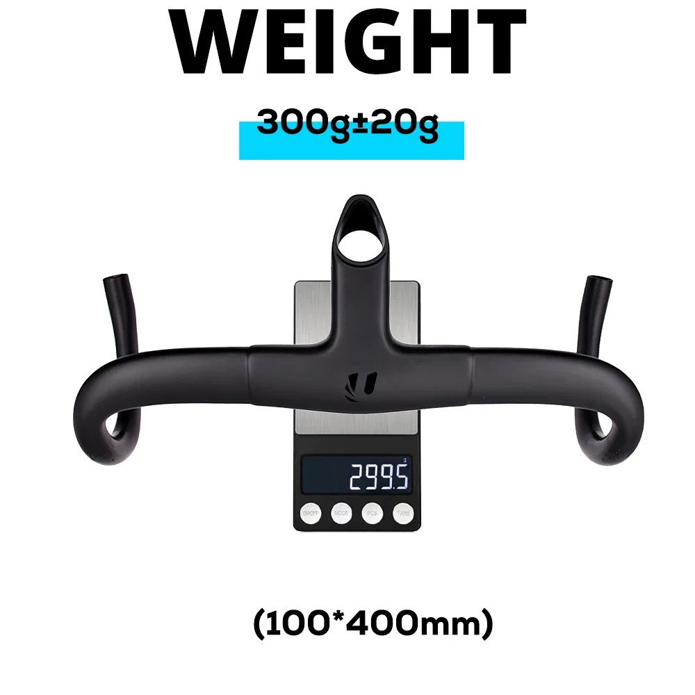 Ultra Light Carbon Fiber Road Bike Handlebar 340mm 360mm 380mm 400mm 420mm