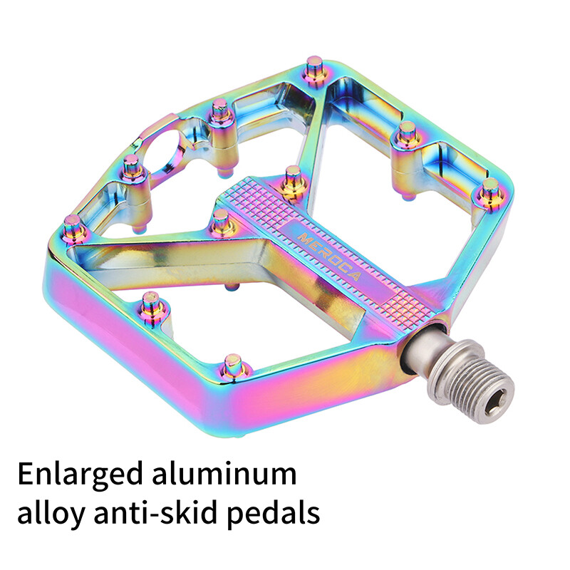 2pcs 9/16″ Mountain Road Bike Pedals DU + Bearing Cycling Bicycle Pedals MTB