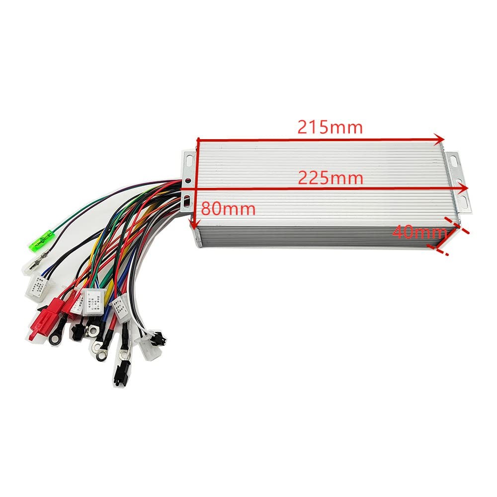 yuandai Electric Bicycle Scooter e-Bike Brushless DC Motor Controller 48V 60V