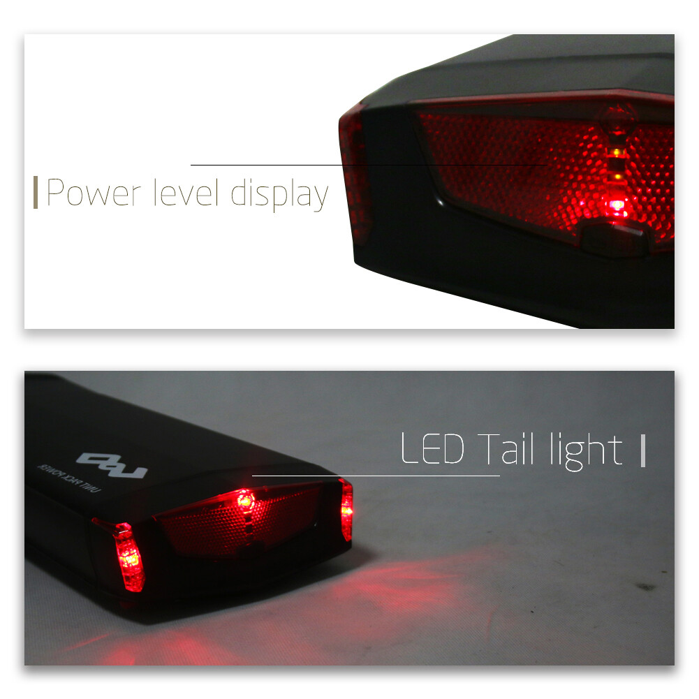 36V 48V 15Ah 17.5Ah E-Bike Battery Rear Seat Electric Bike Bicycle Li-ion Battery