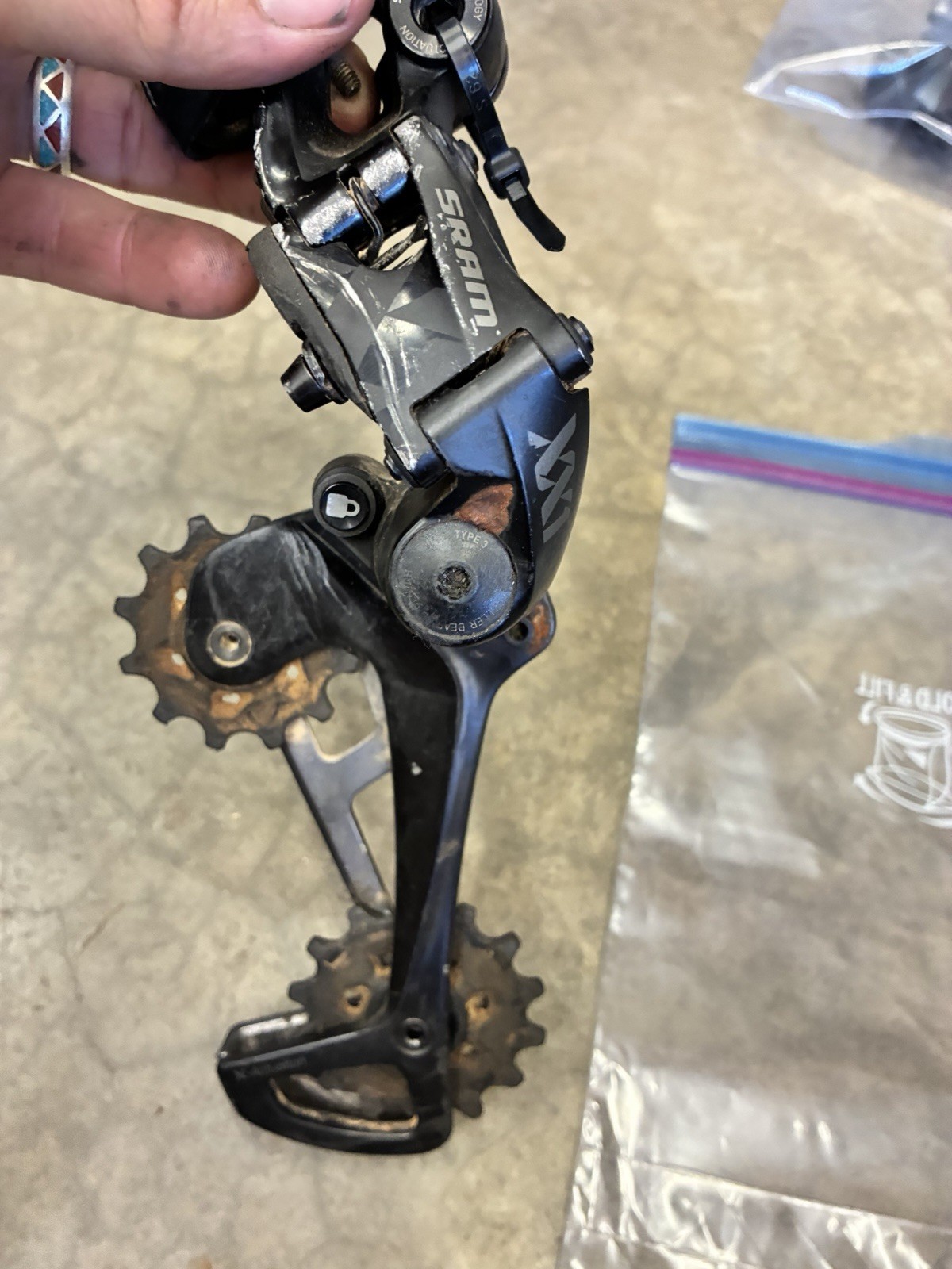 Sram XX1 Eagle Mechanical Rear Derailleur 50t 12-speed