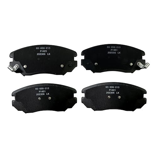 Front and Rear Ceramic Brake Pads for 2010-2017 Chevy Equinox GMC Terrain,