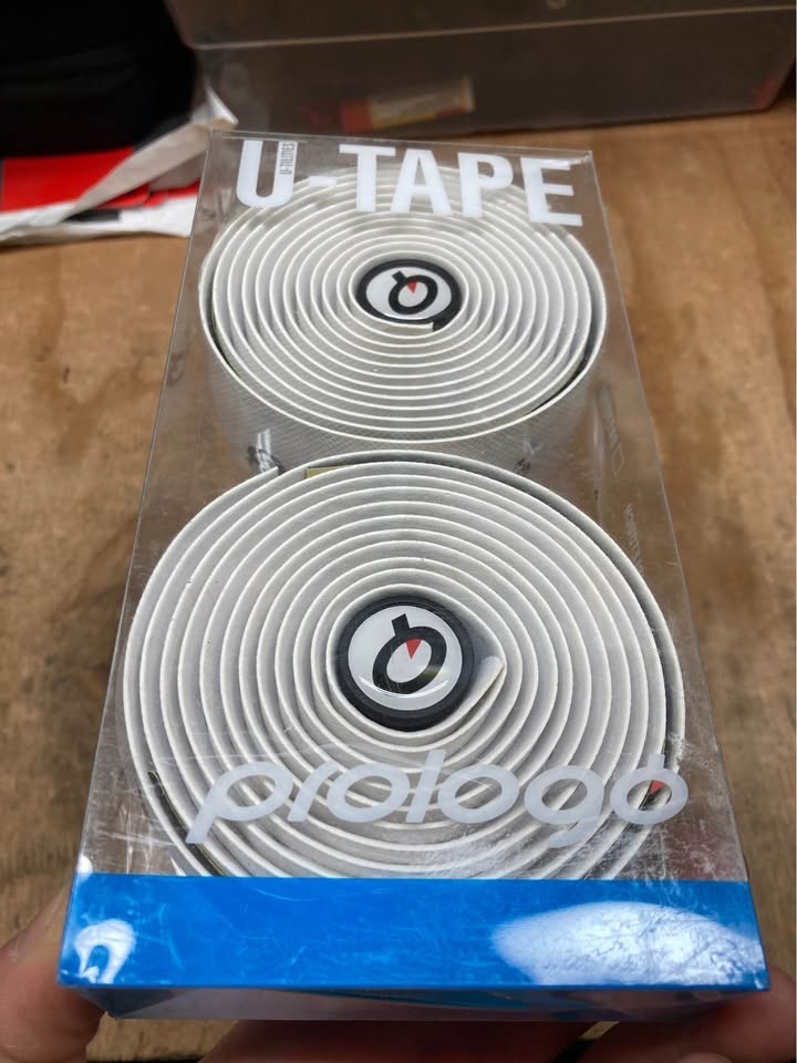 Prologo Onetouch handlebar tape U white / black road gravel bike gel polygrip
