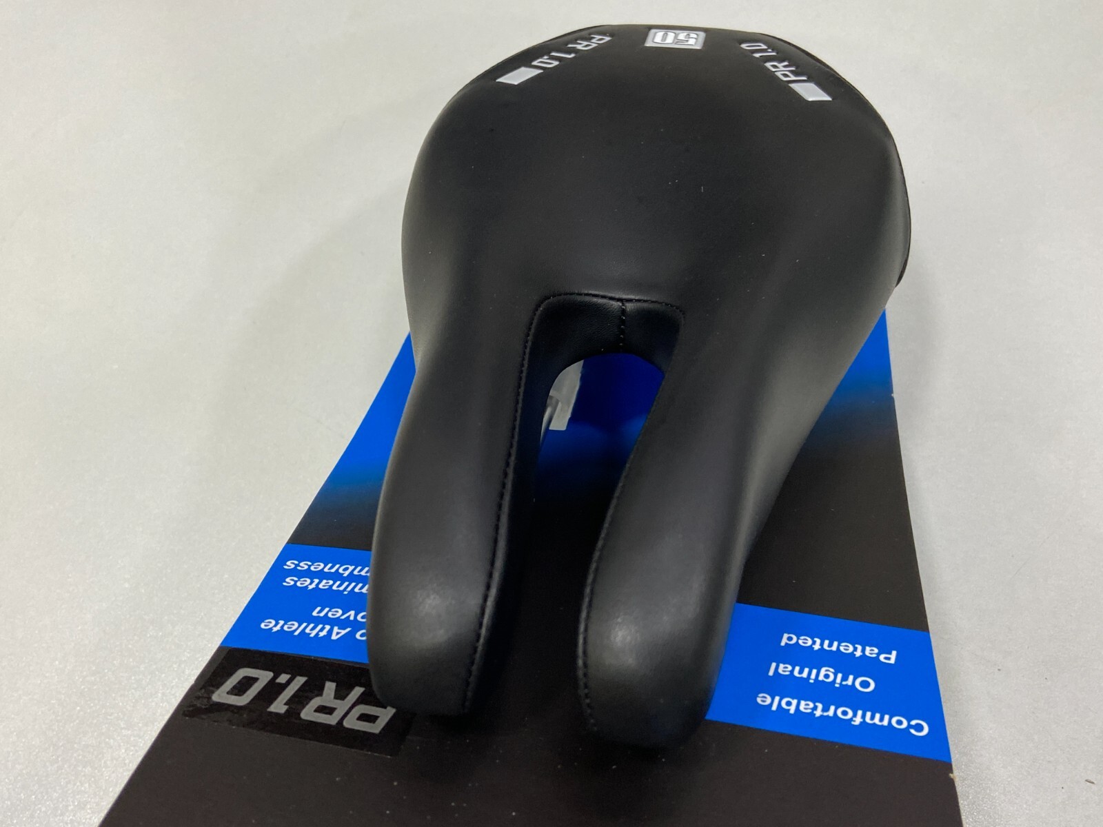 ISM PR 1.0 130x245mm 50 Padding Steel Rail Bicycle Saddle (Black)