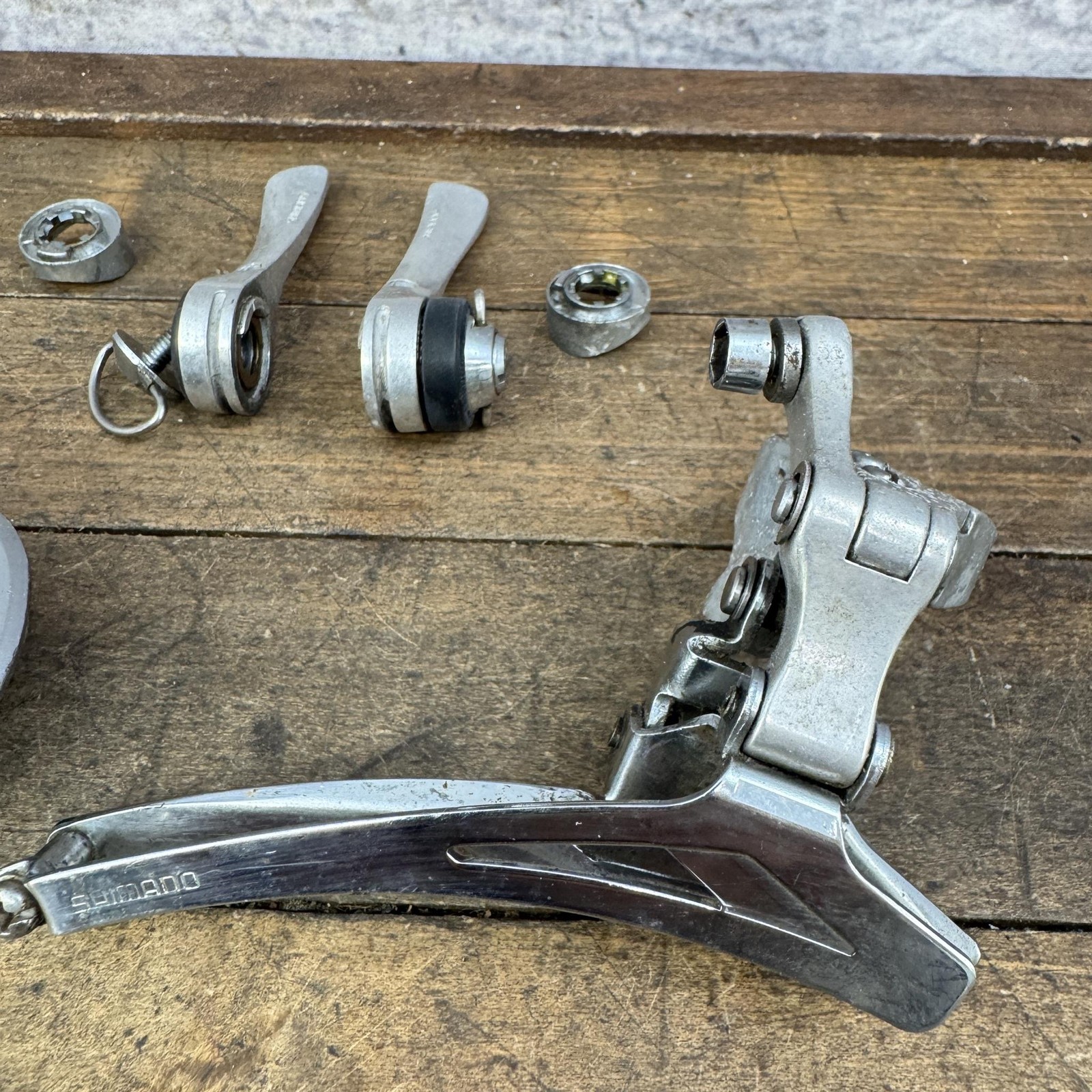 Vintage Shimano Light Action Derailleur Set FD-Z206 Shifter Group Japan Road