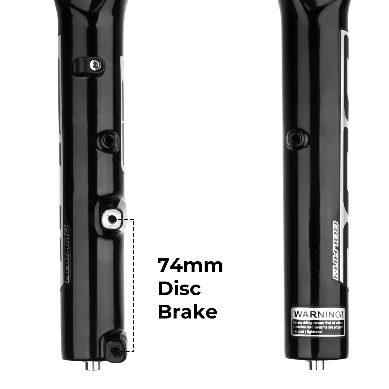 BOLANY 20/24inch Bike Suspension Air Fork 28.6mm(1-1/8inch)
