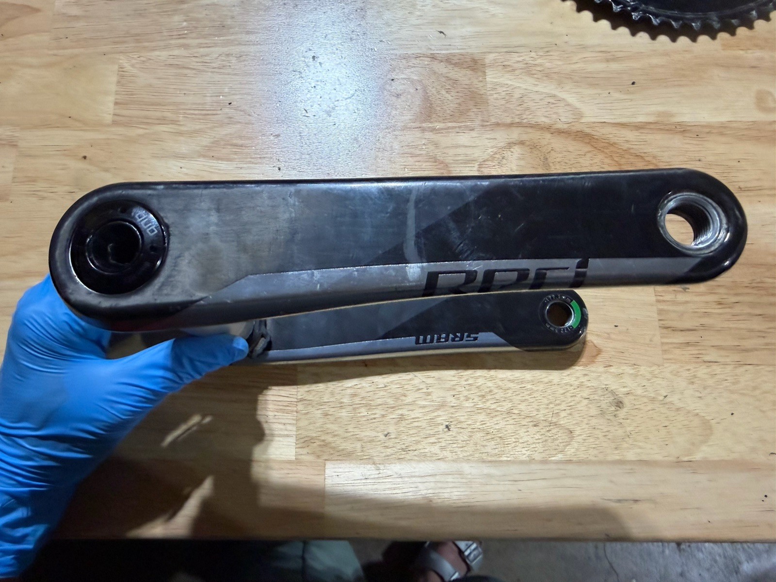 SRAM Red AXS D1 172.5mm Carbon 8-Bolt Direct Mount Crankset DUB SL Spindle 340g