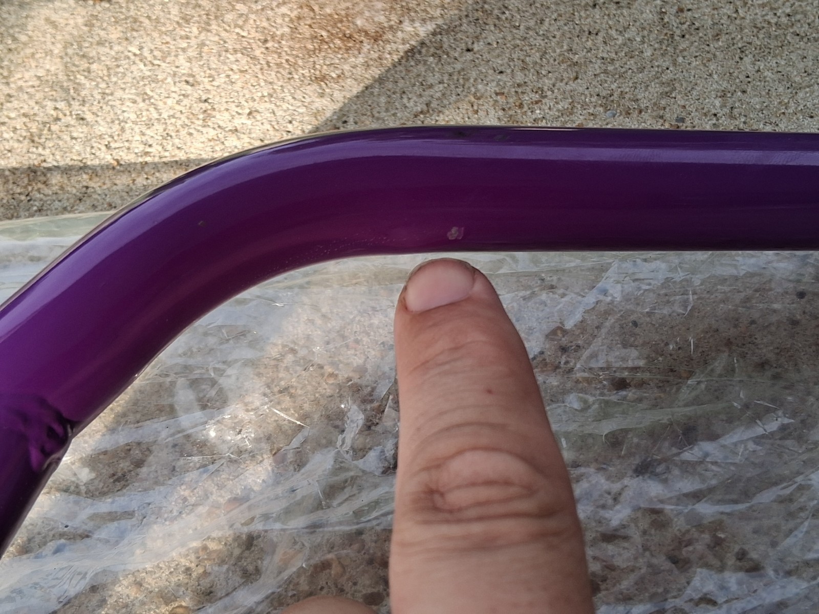 NOS Lavender vintage Freestyle Old School BMX Bars, Like 1970s GT,Diamondback ec