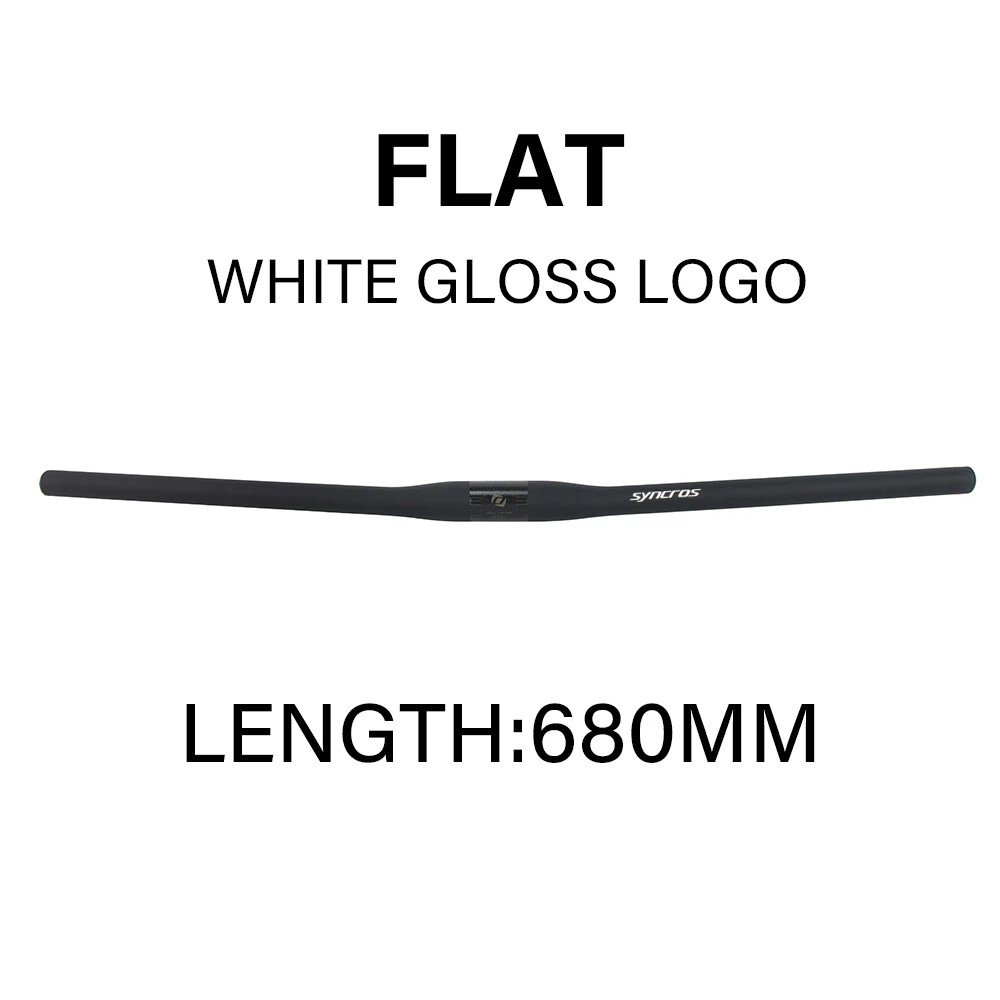 Mountain Bike Carbon Handlebar Diameter 31.8mm Length 580-740mm Bicycle Parts