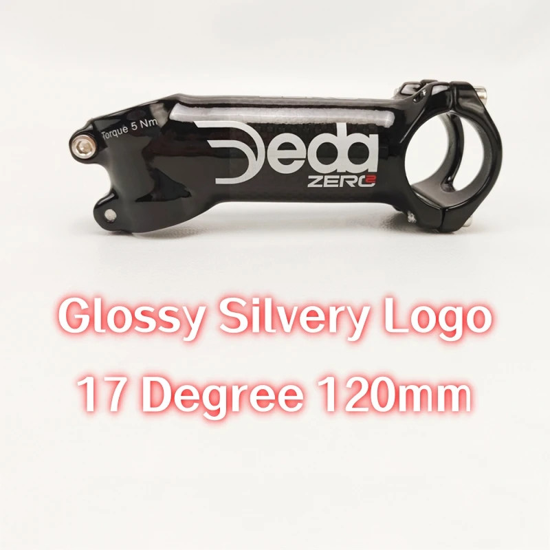 Carbon Road MTB Bicycle Stem 31.8*60-120mm 6/17 Degrees Angle Bike Parts