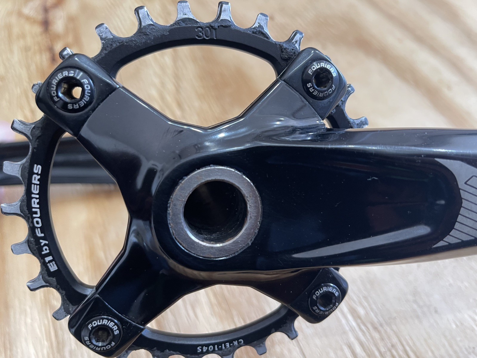 FSA Comet 175mm Fatbike Cranks for 100mm BB Wide Crankset BCD 104/64 – USED