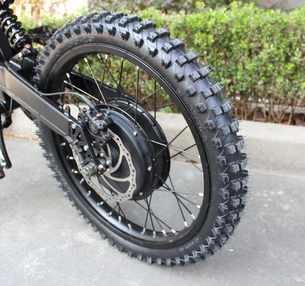 48V-72V 150A 5000W 17″ 19″ 21″Electric Motorcycle Rear Wheel Conversion Kit
