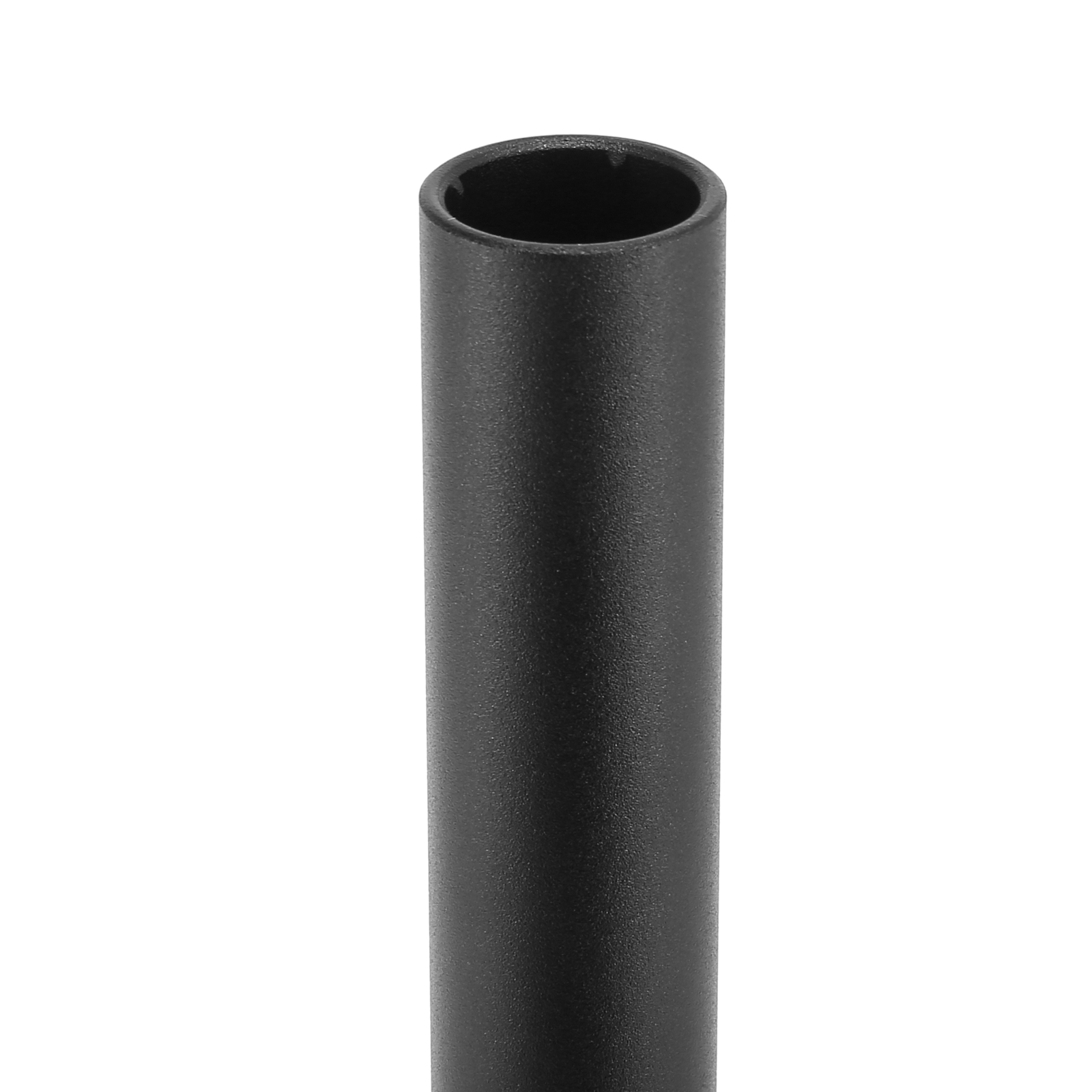 25.4x450mm Bicycle Seat Post Aluminum Alloy Seat Tube without Scale Mark Black