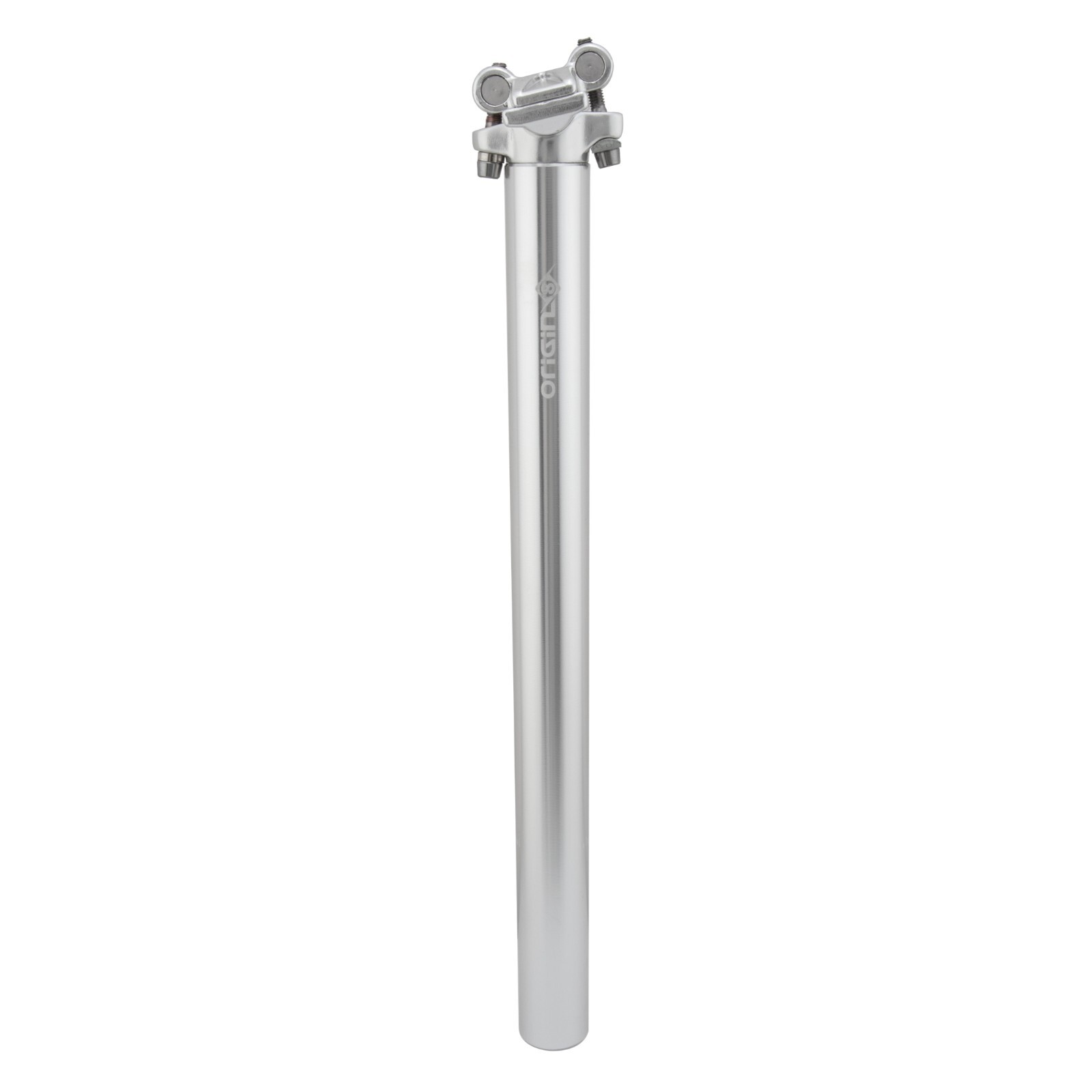 Origin8 Pro Fit Zero Setback Alloy 27.2mm Seatpost Micro Adjustable Post Silver