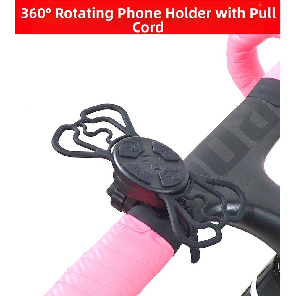 New Bike Computer Mount For Garmin Nylon And Silicone 4.7-6.9inches Phone Holder