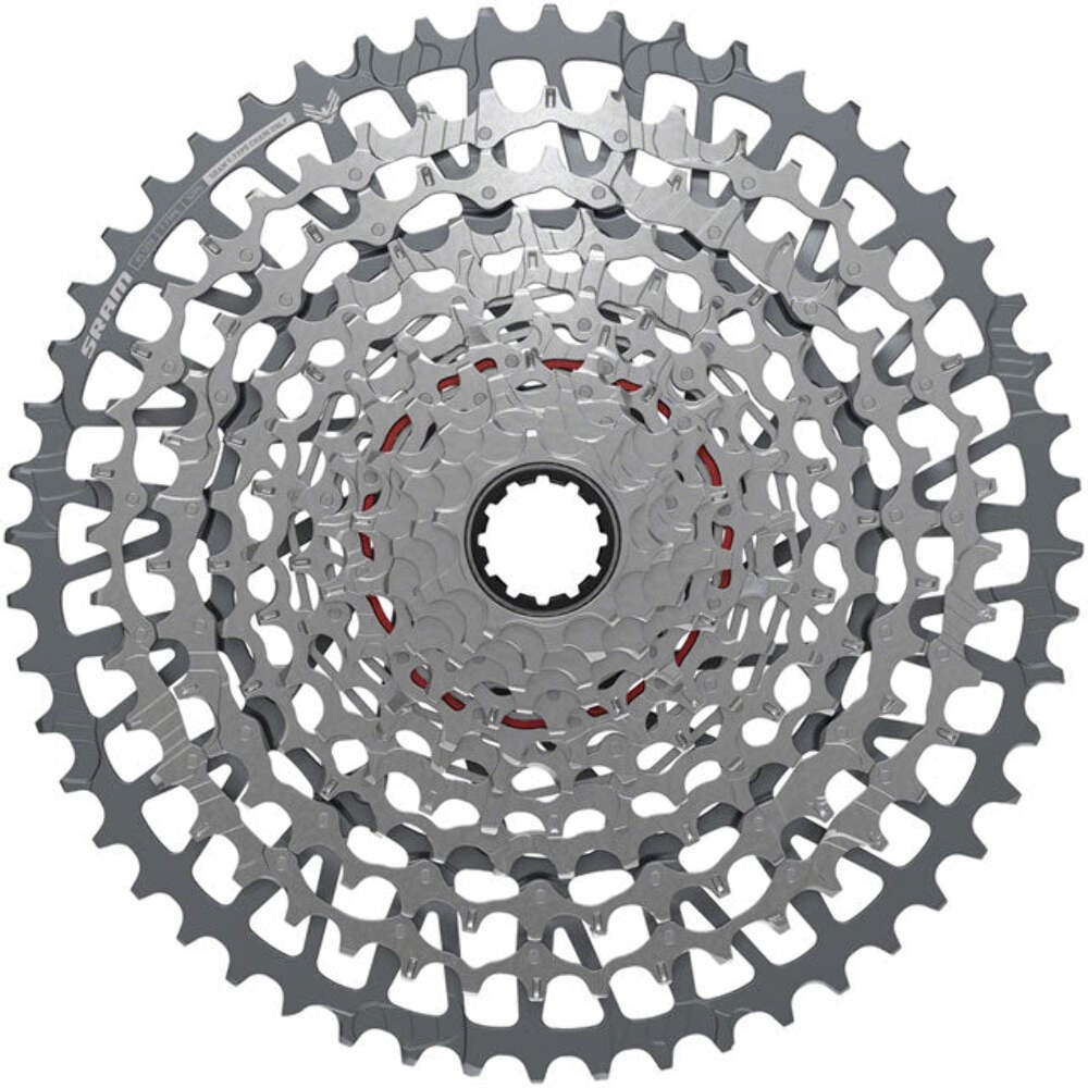 SRAM GX Eagle T-Type XS-1275 Cassette – 12-Speed, 10-52t, For XD Driver, Silver