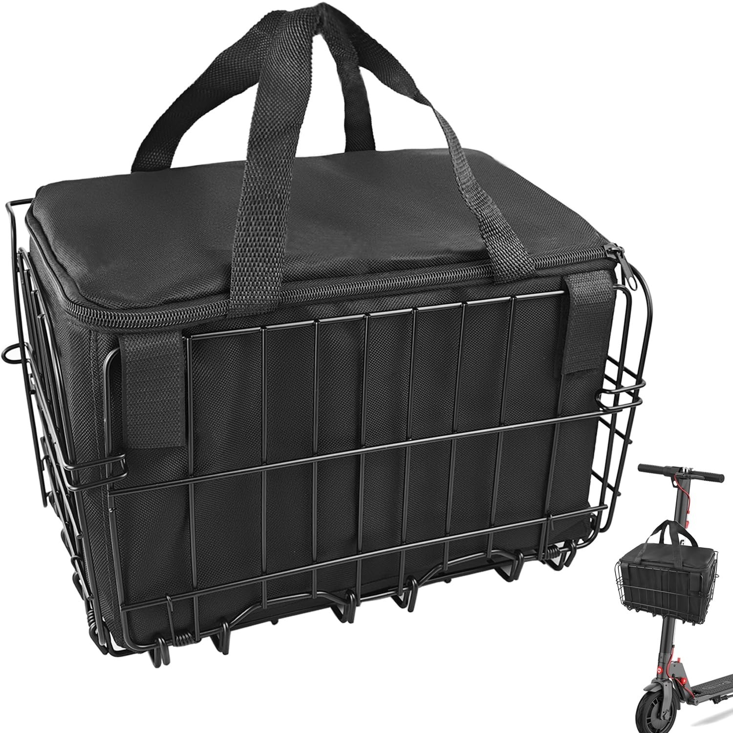 Upgrade Knee Scooter Baskets Accessory, Quick Release Removable Cloth Electri…