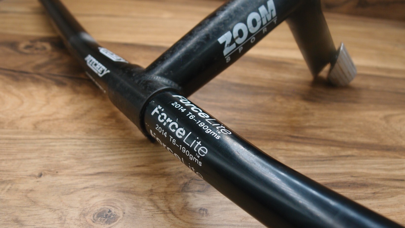 1992 aluminium flat handlebar Ritchey Force Lite 2014 T6 + quill stem ZOOM Sport