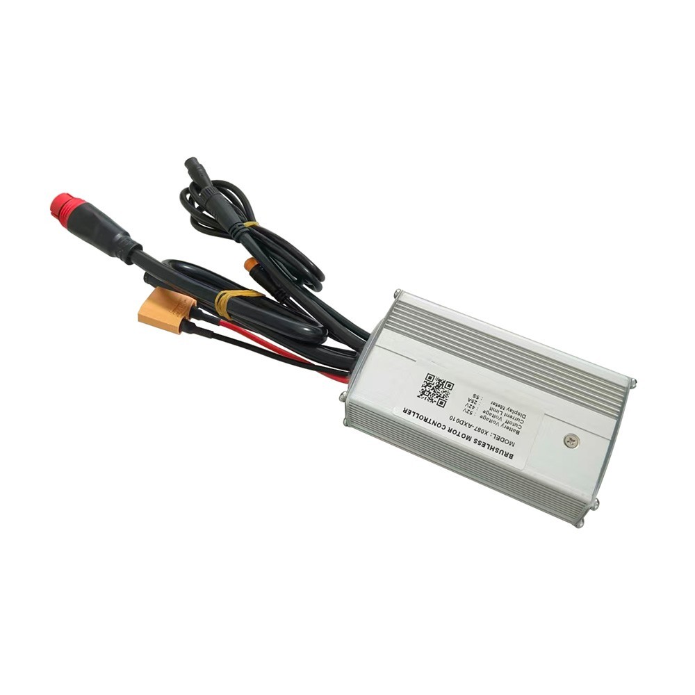 Brushless Motor Controller X087-AXD010 52V 25A EBike Conversion Kit For Meter 5S
