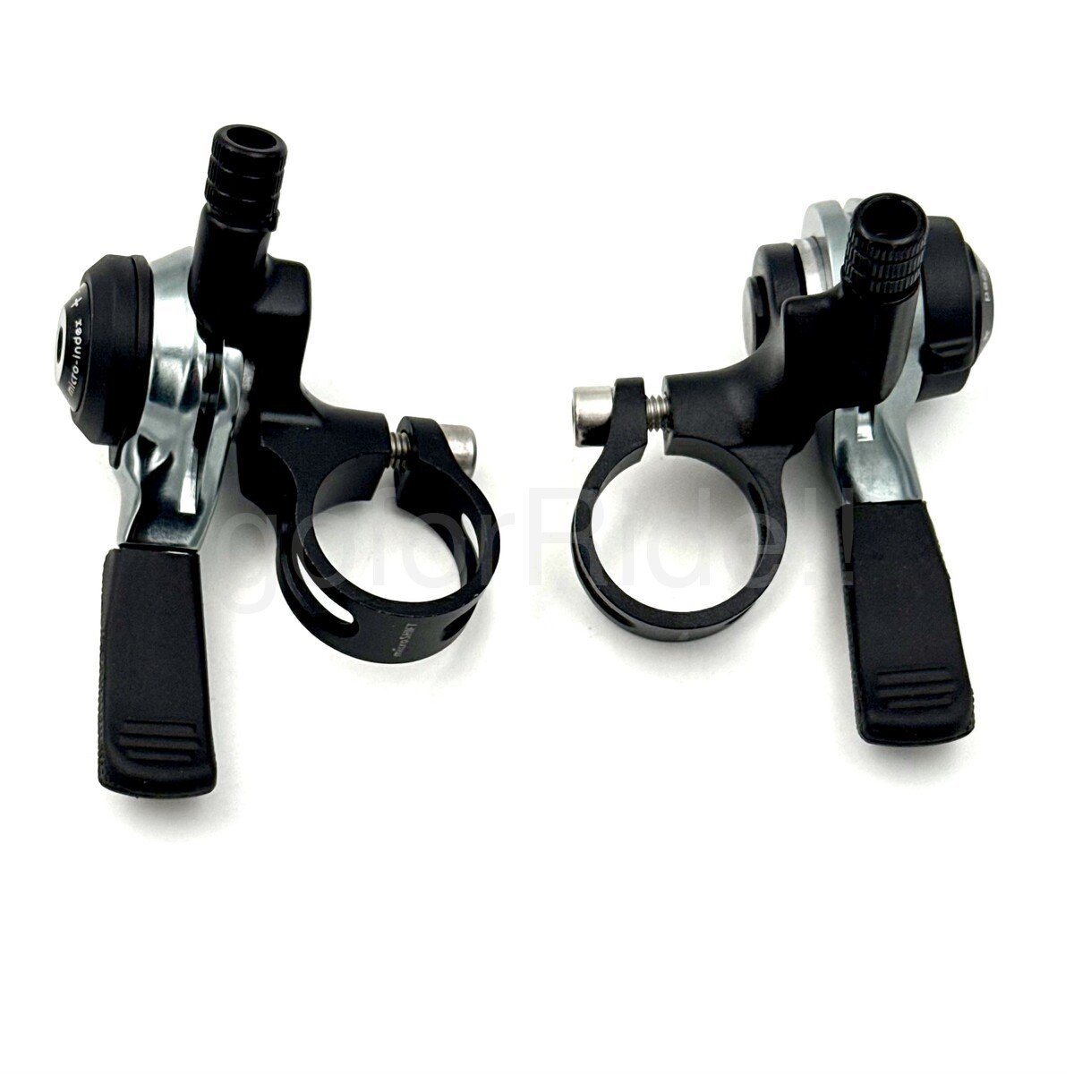 Microshift 2/3×10 Speed MTB Thumb Shifter Pair Left+Right, 22.2mm bar clamp