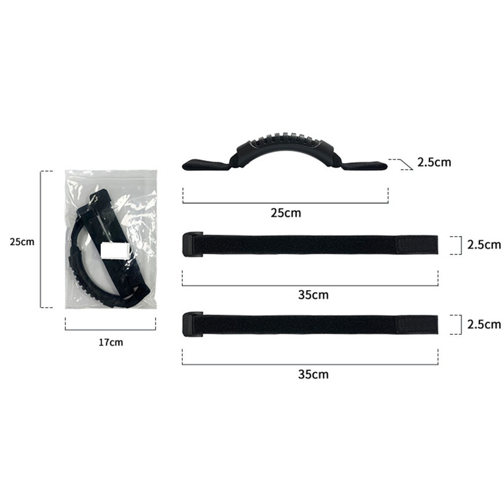 Flexible Bicycle Carry Handle for Quick and Secure Attachment to Any Frame
