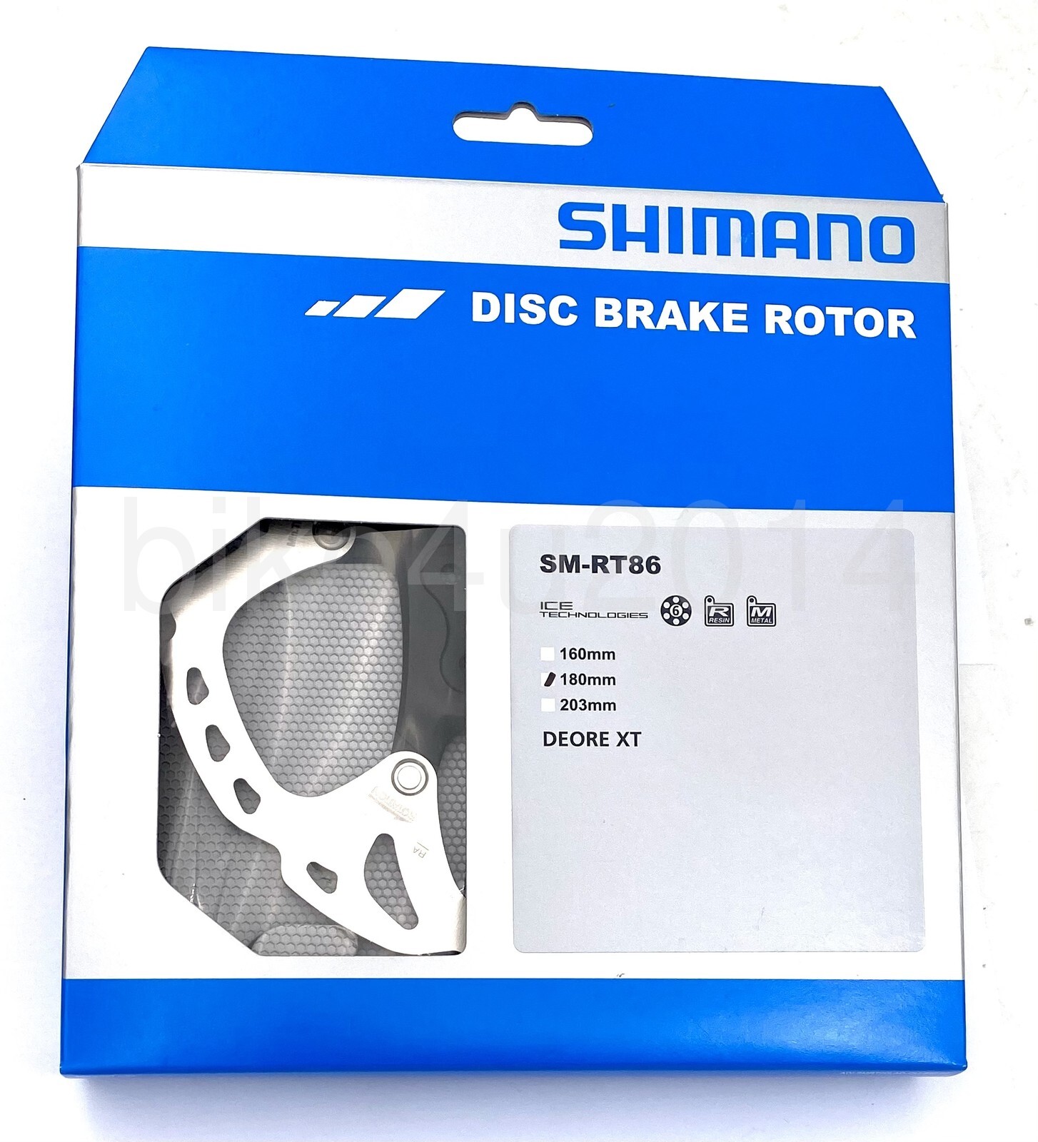 New Shimano DEORE XT SM-RT86 180mm MTB Bike,eBike Disc Brake Rotor,ICE-TECH